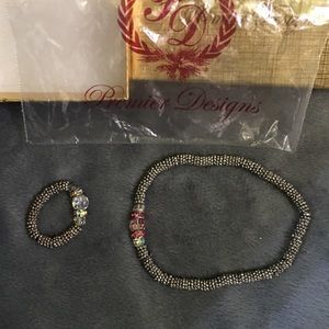 Premier Designs Bracelet and Ring Set